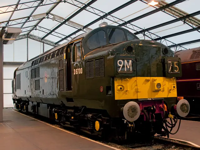 Vehicle travels from Karlsruhe to illuminated spectacle event