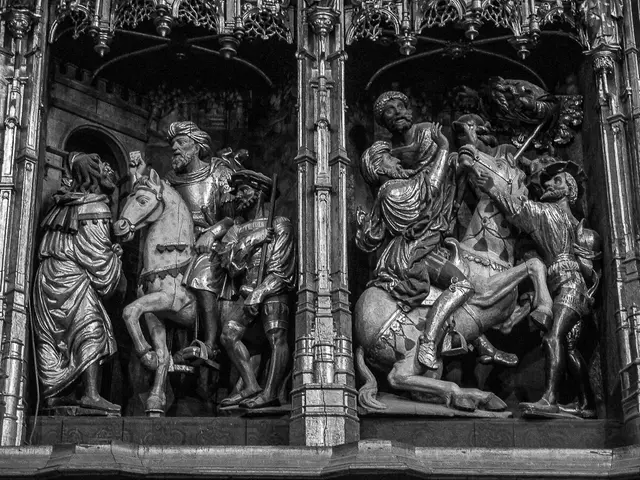 Santa Genoveva honors Paz Vélez by inscribing a tile in Seville, the location where he sculpted The...